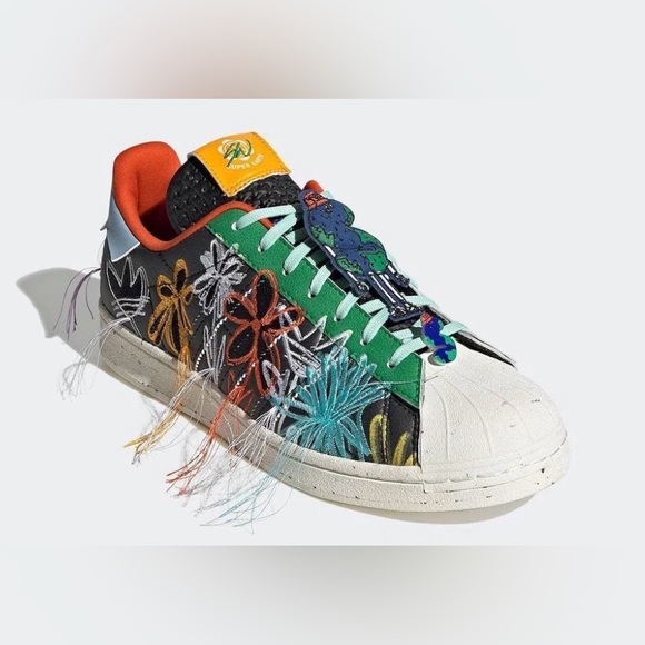 Adidas Sean Wotherspoon SUPEREARTH Superstar Multi-Color GX3823 Size 14 NEW main image 7